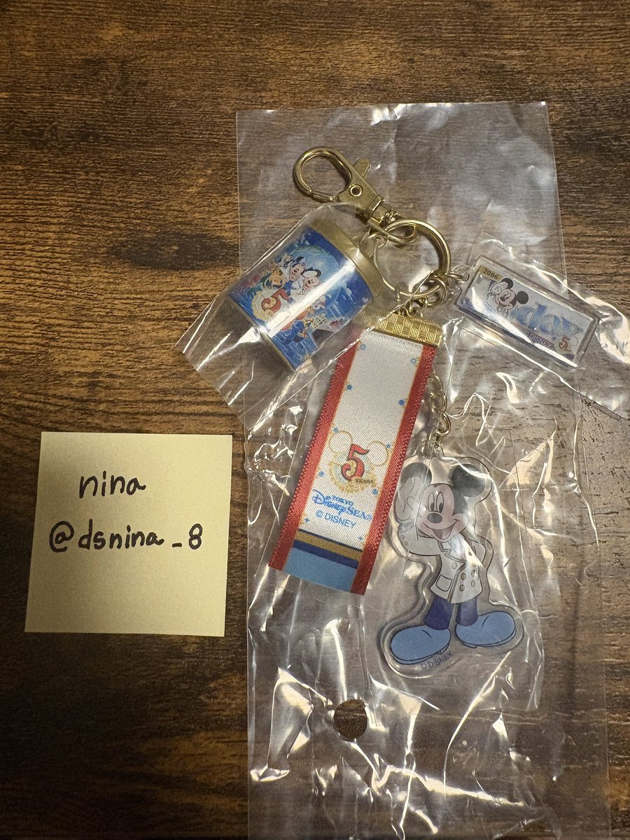 dsnina_8's tweet photo. 【交換】
ディズニー　シー　Disney sea
カプセルトイ　ガチャ　キーチェーン

譲:5周年

求:20周年、25周年

都内手渡し>郵送
検索よりお気軽にご連絡ください。 https://t.co/9Z5n8cCpJY