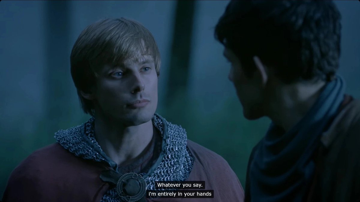 syksm111's tweet photo. i just know merlin DID enjoy it ✋✋ https://t.co/vJnhvoHd3E