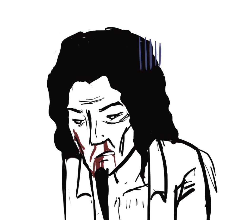 uglyklok's tweet photo. I drew magnuss rhnenwjj i love that guy #magnushammersmith #metalocalypse https://t.co/BFWFFvVQeE