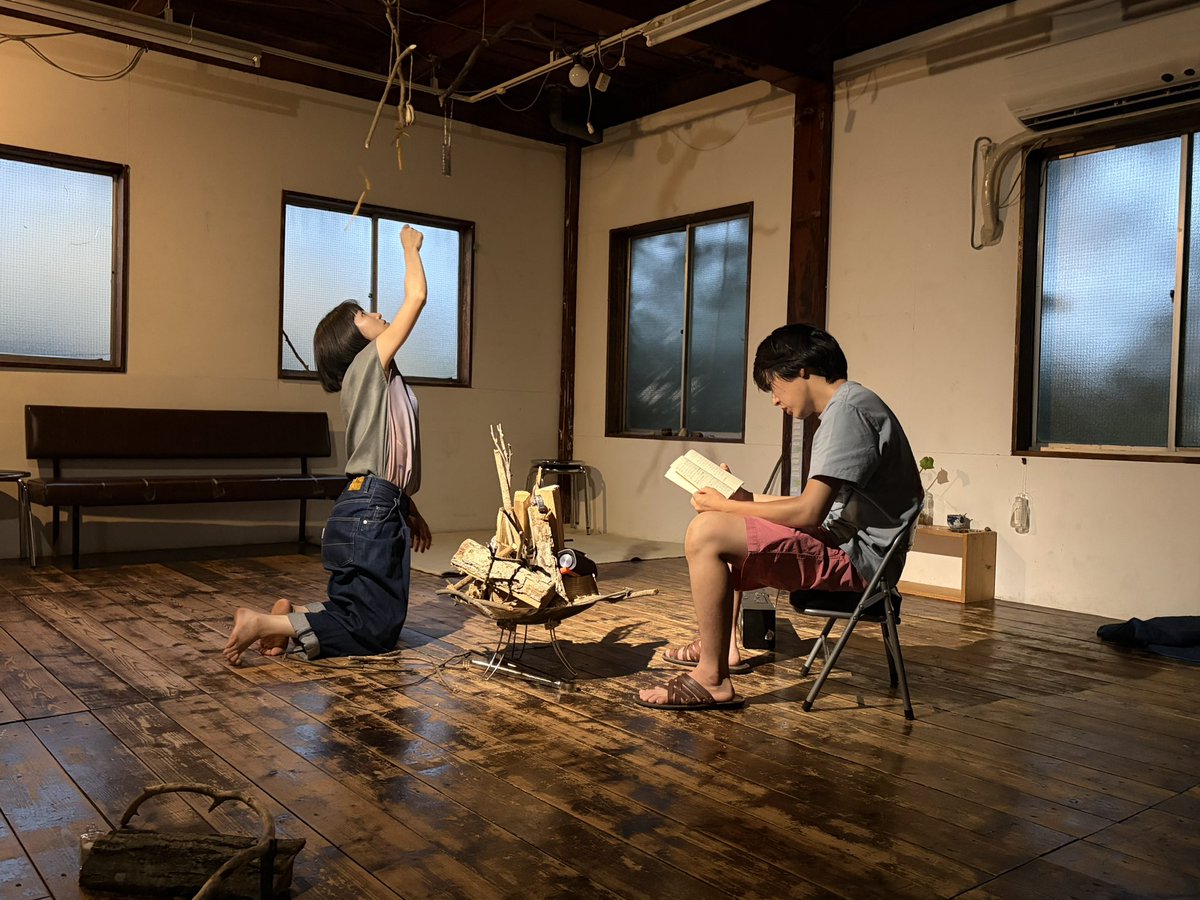 mimacul1's tweet photo. 『オノゴロン 焚き火編』

7/26（日）
⚫︎14時 完売
⚫︎17時 残席わずか

日付けが変わるまで前売りチケット受付しております！
https://t.co/Jf1VJu7rp7

公演時間は約1時間です。
Social Kitchenにてお待ちしております🔥 https://t.co/sqafEX0pH6