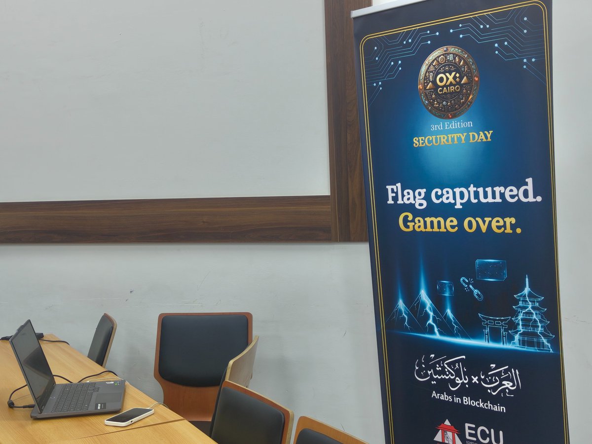 ArabsInBC's tweet photo. THE 0xCAIRO CTF IS OFFICIALLY LIVE! 🚩🔥
#0xCairo #SecurityDay #CTF https://t.co/LzLqaV29AZ