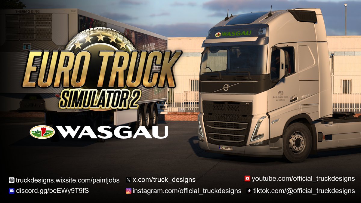truck_designs's tweet photo. Next week, you can expect a lot of releases! 🎉

1️⃣ July 29th: CARGO7
2️⃣ July 30th: WASGAU AG
3️⃣ July 31th: Blank Transport
4️⃣ August 1st: Discordia Transport &amp; Logistics

All packs bring new vehicles, designs and much more! https://t.co/bSbS9VMdQG