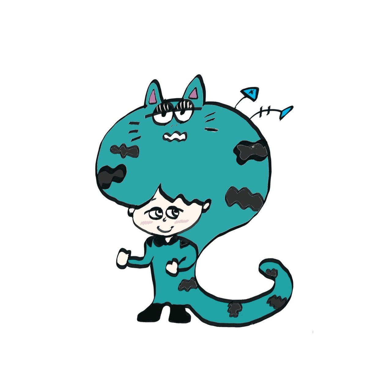 little_Spring0's tweet photo. 猫になりたい

#オリジナルイラスト　#おすすめ　#ねこ https://t.co/qW7VqB52fn
