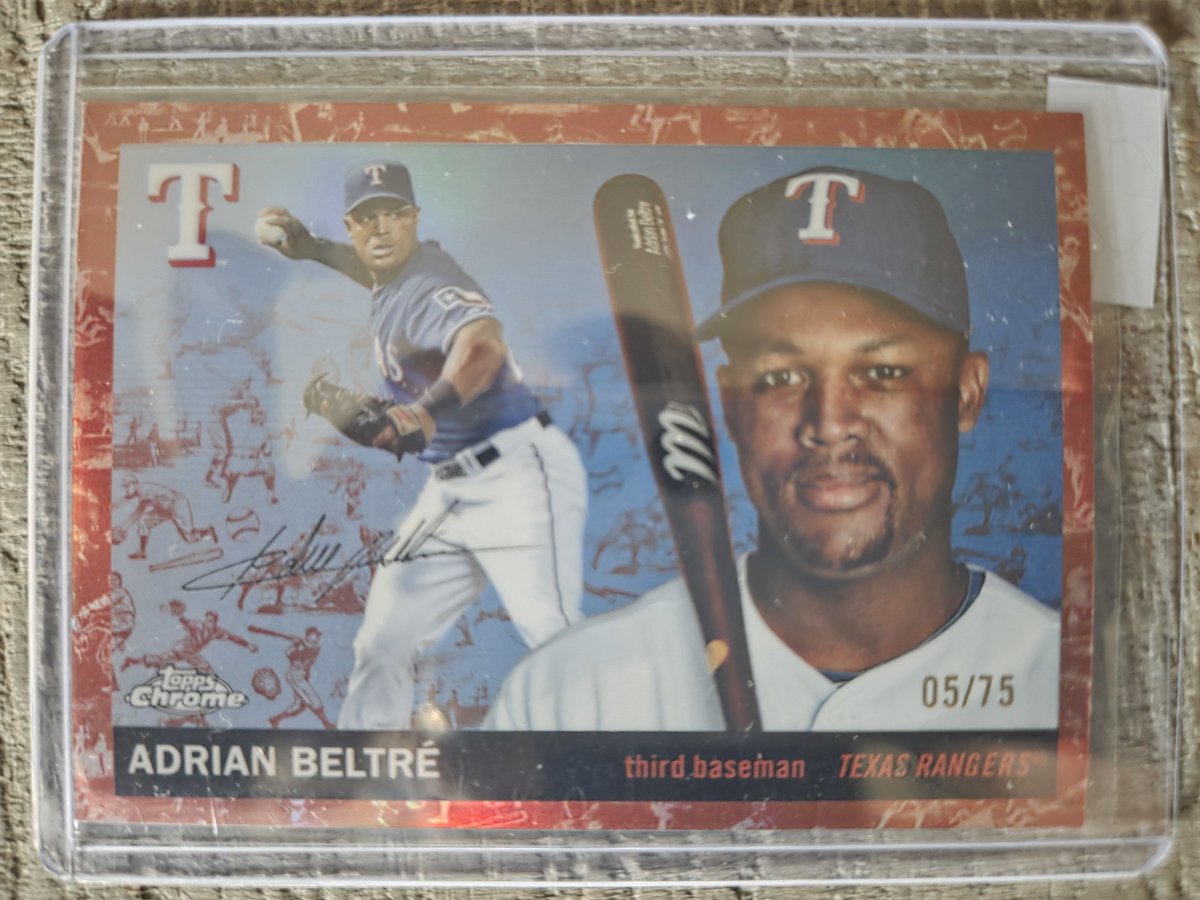 MacksCardShop's tweet photo. @ILOVECOLLECTING Jung /99 $40
Beltre /75 $10
Judge/25 $20 https://t.co/0AvMPNBEuG