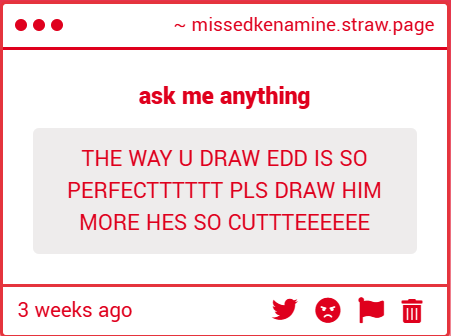 MISSEDKENAMINE's tweet photo. 1. Yup! i'll announce it eventually
2. Thank you~ hes my second favourite to draw
3. ill draw them eventually hehe
4.hi cutie https://t.co/8BKg5tUb80