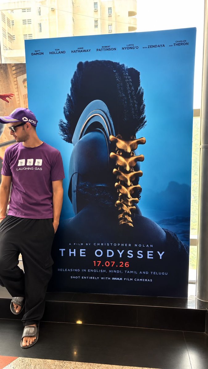 im_10may's tweet photo. Nolan's weakest since Insomnia (2002). Even the BGM doesn't cut it. Visuals are great though. And so many Ramayana easter eggs, especially the Mareecha &amp; Swayamvar sequences. But strictly one-time watch. Shayad 'LieMax' screen k badle asli IMAX mein dekha hota toh aur achi lagti https://t.co/E0J6a6On6X