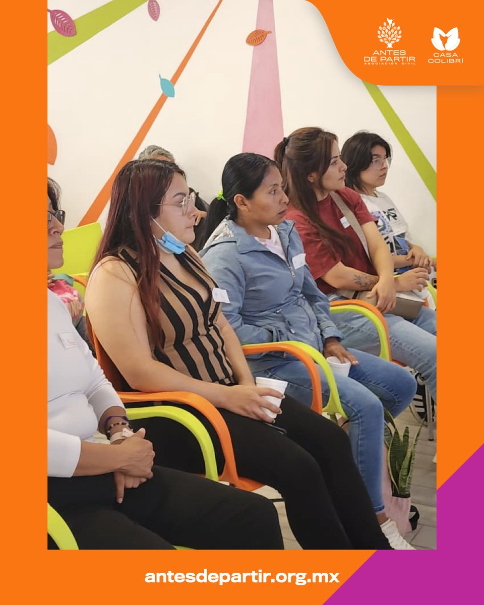 AntesDePartirAC's tweet photo. 🧡gradecemos a la Dra. Idalia Lozano por compartir una charla tan necesaria sobre los cuidados paliativos, recordándonos que cuidar también es aliviar el sufrimiento.🧡
#CuidadosPaliativos #CasaColibrí #AcompañamientoReal #SaludEmocional #CáncerInfantil https://t.co/Ze7cjOLsz3