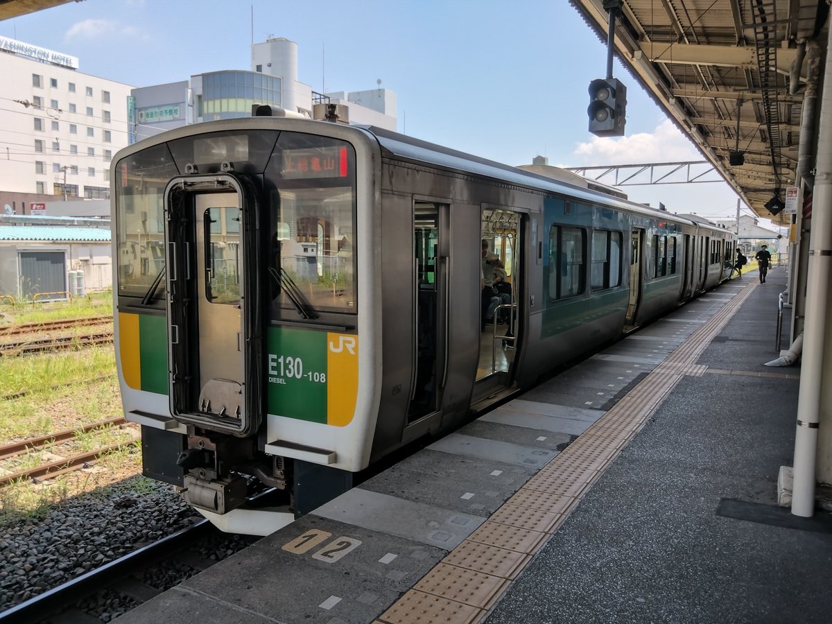 久留里線 約3年3ヶ月ぶりにJR久留里線の木更津駅〜上総亀山駅間の往復
