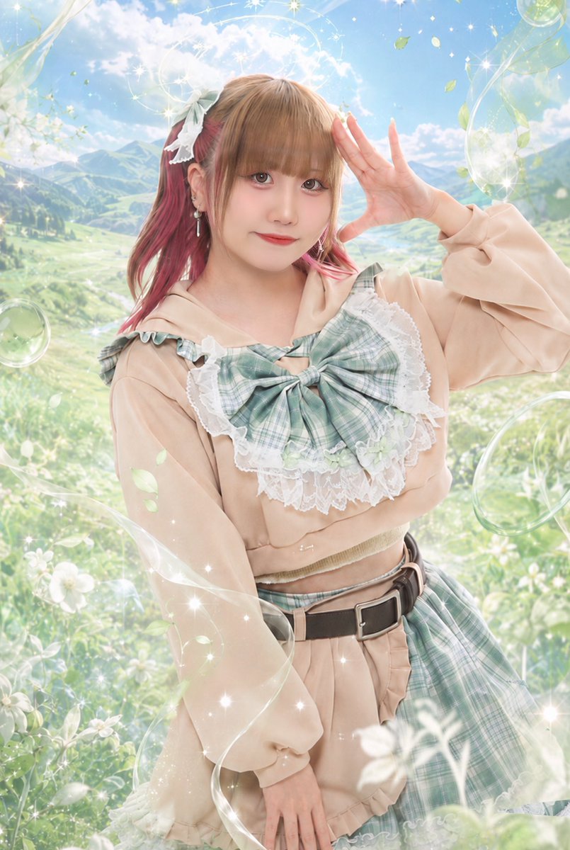 CF_official01's tweet photo. 🎮━━━ 新アー写解禁 ━━━🎮

新たな冒険の幕開け。

PLAYER …🍀💫
【タベレナーイ・グミ】

CLASS ▶︎ ハーフエルフの僧侶
COLOR ▶︎ フェアリーグリーン
FANNAME ▶︎ タベレナーイ組

『お腹も心もいっぱいにして帰ってね』

#新アー写 #アイドル https://t.co/khl1ZIPLR5