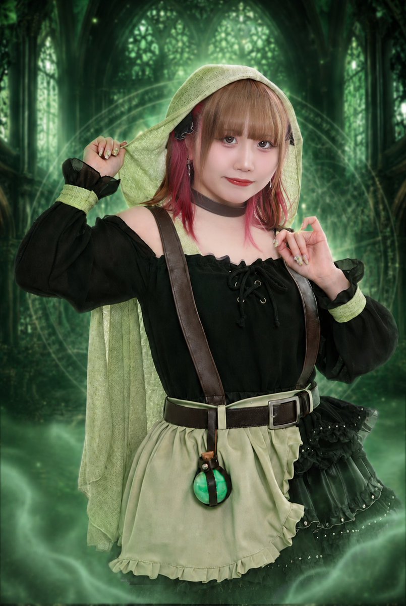 CF_official01's tweet photo. 🎮━━━ 新アー写解禁 ━━━🎮

新たな冒険の幕開け。

PLAYER …🍀💫
【タベレナーイ・グミ】

CLASS ▶︎ ハーフエルフの僧侶
COLOR ▶︎ フェアリーグリーン
FANNAME ▶︎ タベレナーイ組

『お腹も心もいっぱいにして帰ってね』

#新アー写 #アイドル https://t.co/khl1ZIPLR5