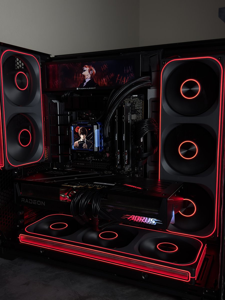 HC_pcTech's tweet photo. تجميعات المتجر | المواصفات:

كرت الشاشة: RTX 9070 XT Aorus
المعالج: R7 9800X3D
المذربورد: B650 Tuf
الرامات: G.Skill 32GB 6000MHz CL36
المبرد: TR Fw 360mm
التخزين: M.2 1TB
البورسبلاي: Nzxt 850w
الكيس: Lian Li O11 Vision Compact
المراوح: 8 مراوح Jonspo 

الله يبارك لراعيه 🤍❤️ https://t.co/fOnW23oWDM