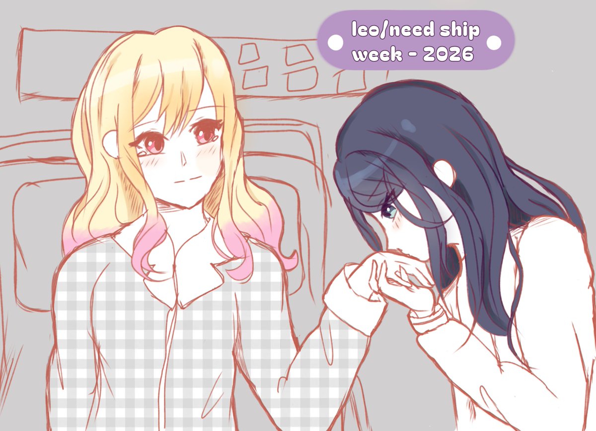 azuresaplings's tweet photo. definitely totally not late #LNShipWeek day 4: ichisaki !! 

' lonely days, spent with you ' #prsk_FA https://t.co/9xNtQRWWxr