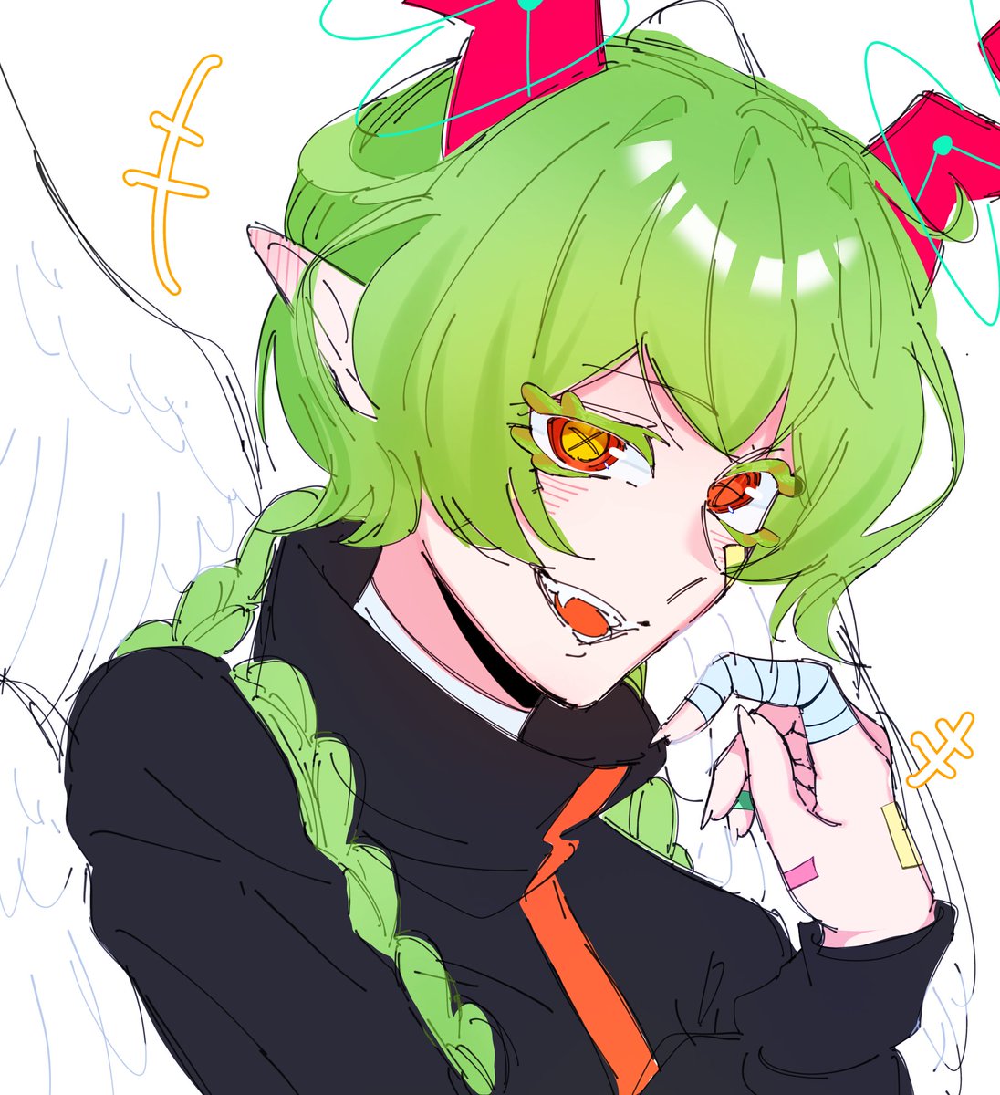 min_hg80's tweet photo. 久々の落書き代理 https://t.co/70vrACJcFK
