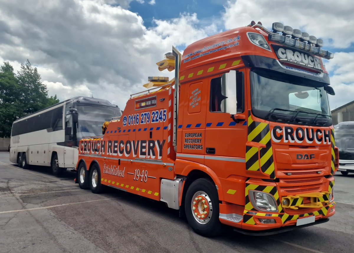 CrouchRecovery's tweet photo. Heavy-duty muscle for a heavy recovery! πͺπ
Our DAF Wrecker handling the job with total ease. π
#CrouchRecovery #OrangeArmy #TeamCrouch #Wrecker #BreakdownRecovery #HeavyRecovery #RecoveryOperator https://t.co/QnqAr5iwc9