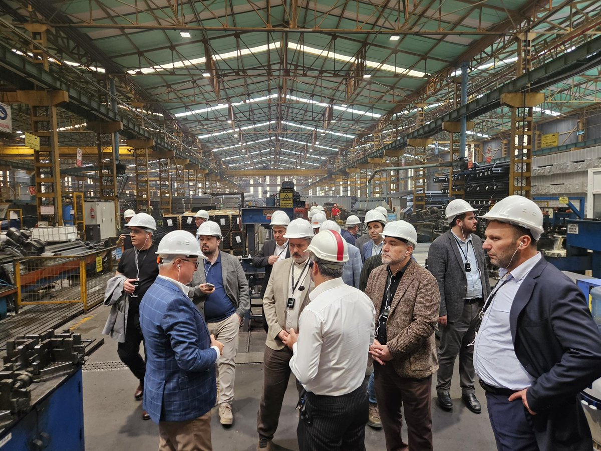 BulentSenEnerji's tweet photo. Akçakocada,Çınar Çelik boru fabrika saha ziyaretimizden.. https://t.co/4UfuXFb3Jd