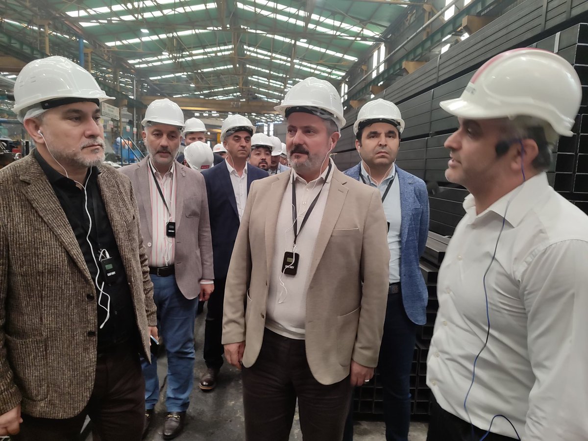 BulentSenEnerji's tweet photo. Akçakocada,Çınar Çelik boru fabrika saha ziyaretimizden.. https://t.co/4UfuXFb3Jd