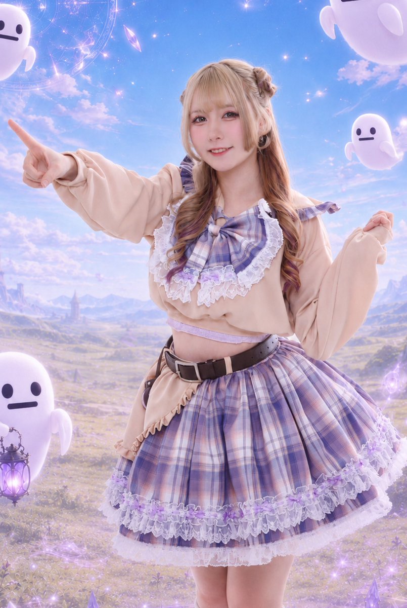 CF_official01's tweet photo. 🎮━━━ 新アー写解禁 ━━━🎮

新たな冒険の幕開け。

PLAYER …👻✝️
【ファントム・オブ・ザ・リア】

CLASS ▶︎ ネクロマンサー
COLOR ▶︎ ゴーストパープル
FANNAME ▶︎ ファンたんじゃー

『キミの魂も、冒険の仲間にしてあげる』

#新アー写 #アイドル https://t.co/w1tBffnov6