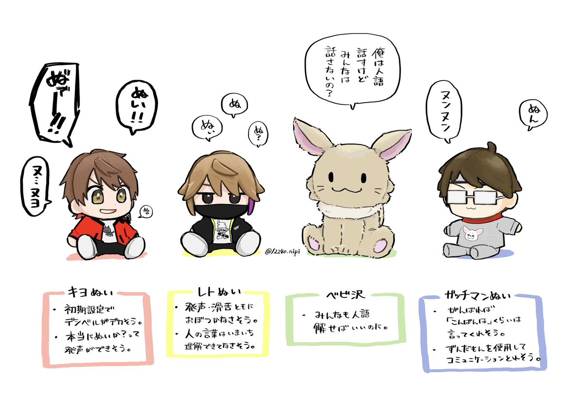 12240_nipi's tweet photo. おしゃべりしててほしいんだ https://t.co/eTdViZ6MHr