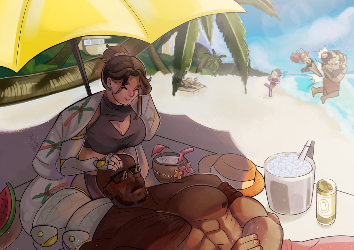 krawmungkai's tweet photo. Last year summer art

#Doomria #doomfist #overwatch https://t.co/M5ZBNEfUJZ