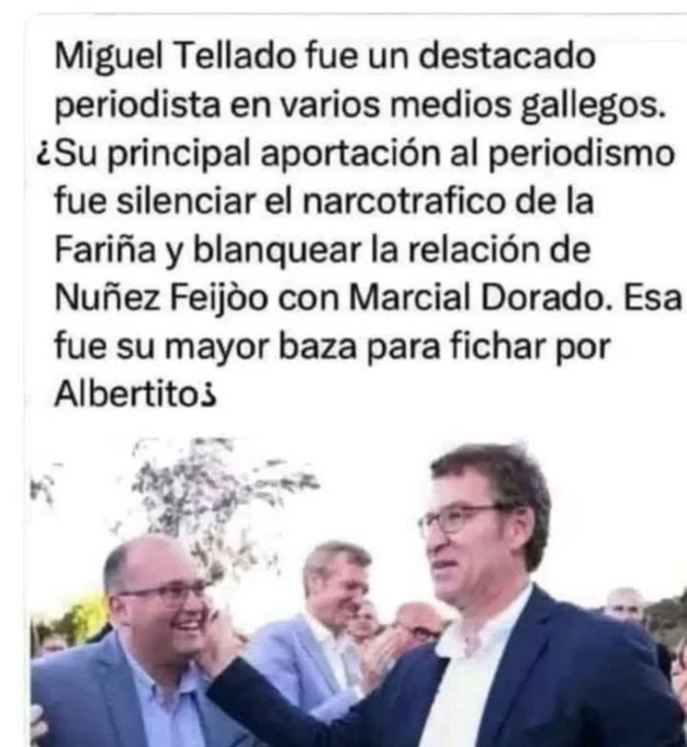 estrell01081487's tweet photo. @NunezFeijoo Este tío que es puta basura macarra barriobajero , es verte puto subnormal es vomitar das asco , astraido a mi país la miseria y todo por tú puto ego inepto vividor , espero que nunca seas presidente porque no estás capacitado para ellos eres niño de párvulos puto inútil https://t.co/8kr8kMTu3j