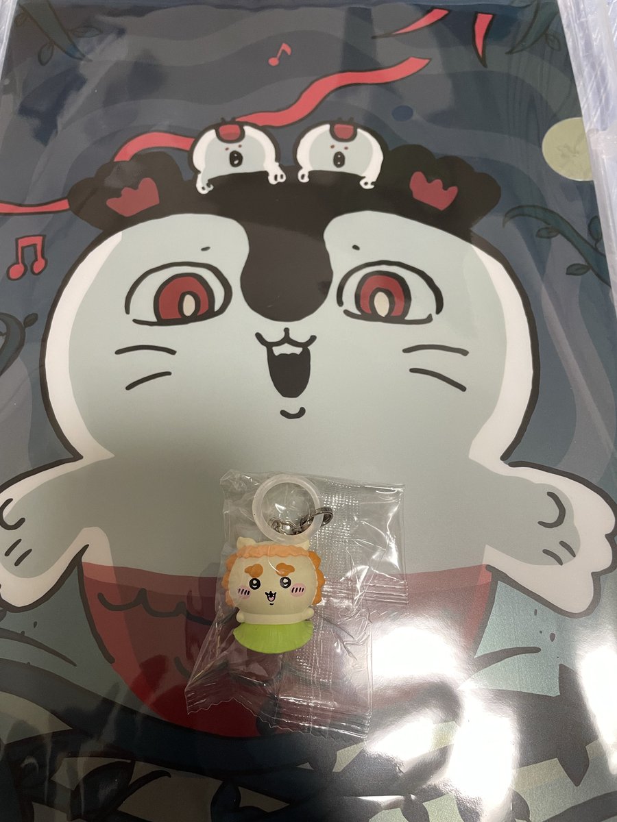 souabi0416's tweet photo. なんかずっと話が流れてくるから観てきた。ちいかわの映画。
セイレーン(大)がばりくそかわいい。
モモンガは現在の体になっても振る舞いが一向に容姿に引っ張られてないので、やっぱ精神はバケモンなのだなとか考えたり。
特典はモモンガじゃなくてうれシーサー🦁 https://t.co/AfrGnIadwa