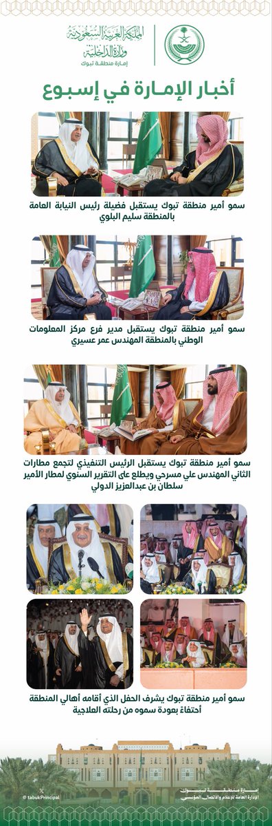 TabukPrincipal's tweet photo. #انفوجرافيك ..
أخبار #إمارة_منطقة_تبوك في #إسبوع https://t.co/5KTeP7VV9c