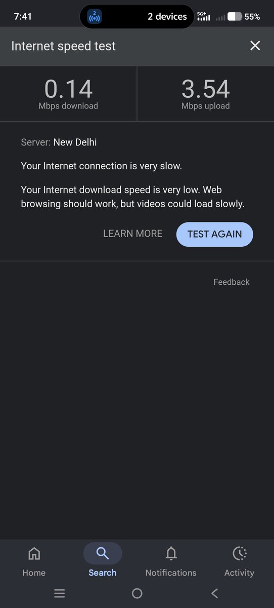 VScreator2's tweet photo. I like that Jio Sim 5G speed is 1000mps 
Thank you for @JioCare @reliancejio #jio #jiosimspeed https://t.co/9ZLeevWsJi