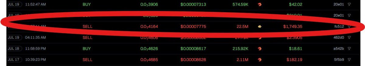 Ocean_of_Data's tweet photo. The shitshow goes on.

Another 22M $NAI dumped on July 19 with zero disclosure. Minted out of thin air last September. Next up: 455M presale tokens.

This project is done.

We'll always remember your names, @MatthijsDeVries &amp; @gerbenbergh.

You guys are nothing but scammers. https://t.co/CRuiNglzRn