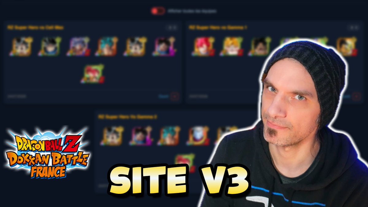 satchfroggy's tweet photo. 🔥 Nouvelle vidéo 🔥

Je suis très heureux de vous présenter la V3 du site ✨
J'attends vos retours sous la vidéo avec impatience !

➡️ https://t.co/Fkz4MU1wjD

Bonne fin de journée à tous !
#DokkanBattle https://t.co/ysDziulEzg