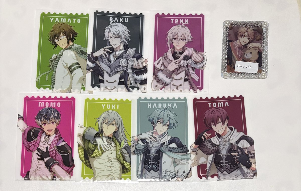 m_mtb02's tweet photo. 《交換》アイナナ アイドリッシュセブン 4WJ 特典 交換 ミニクリアファイル

譲）大和 楽 天 百 千 悠 トウマ

求）一織2（友人分）＞三月

8/22.23.28.29.30 9/13手渡し又は郵送
お声かけお願いします(⋆ᴗ͈ˬᴗ͈)” https://t.co/7cbczNlHBk