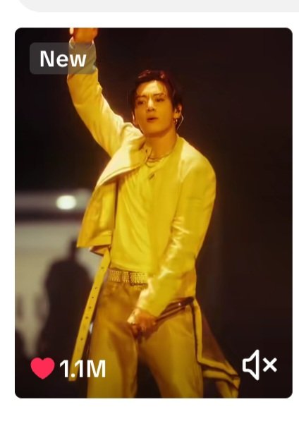 linah_45's tweet photo. NOT even 24 hours but 1.1M likes on TikTok ...He is the only one who got more than 1M likes....oh jungkook 😍 https://t.co/JCMjDTnMoE