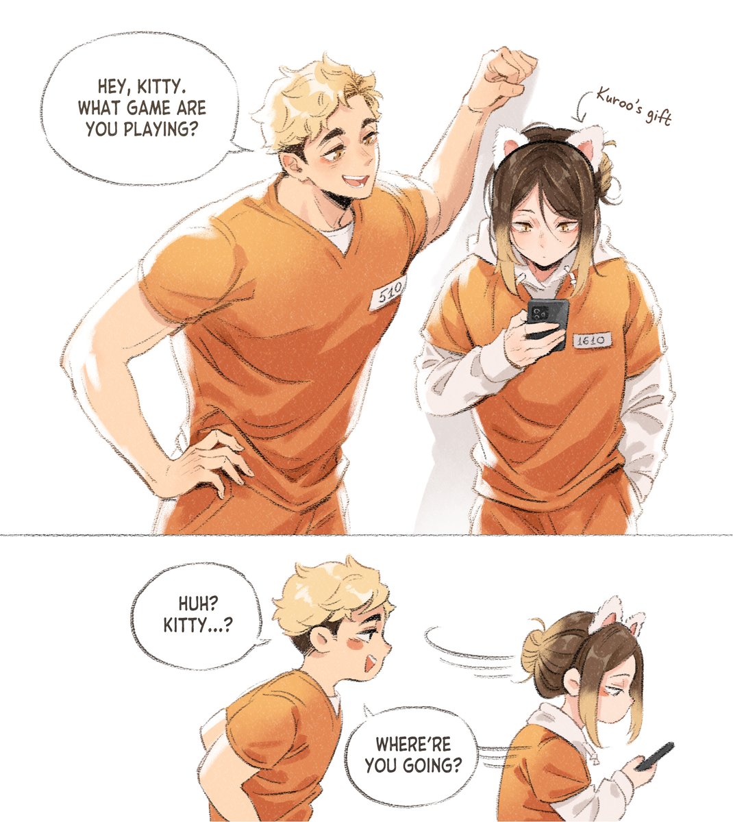 Crowme2's tweet photo. Prison AU: Kenma
#haikyuu https://t.co/w22ZHi4Vxo