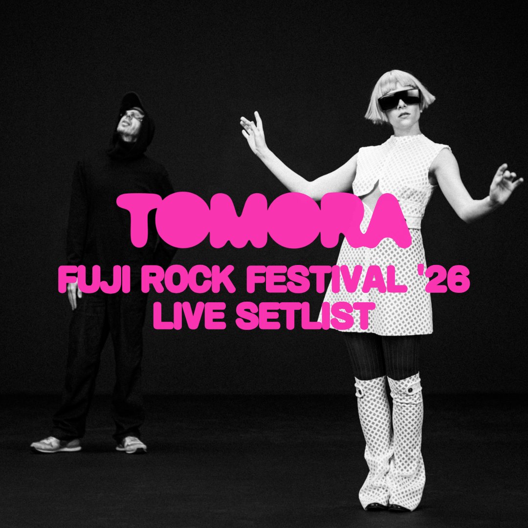 UNIVERSAL_INTER's tweet photo. 【TOMORA】

フジロックのセトリプレイリストが公開！
ライブの興奮をプレイリストでもぜひチェックしてください☑️
🔗https://t.co/6cfaAlcUR7 https://t.co/dYpHjiPc69