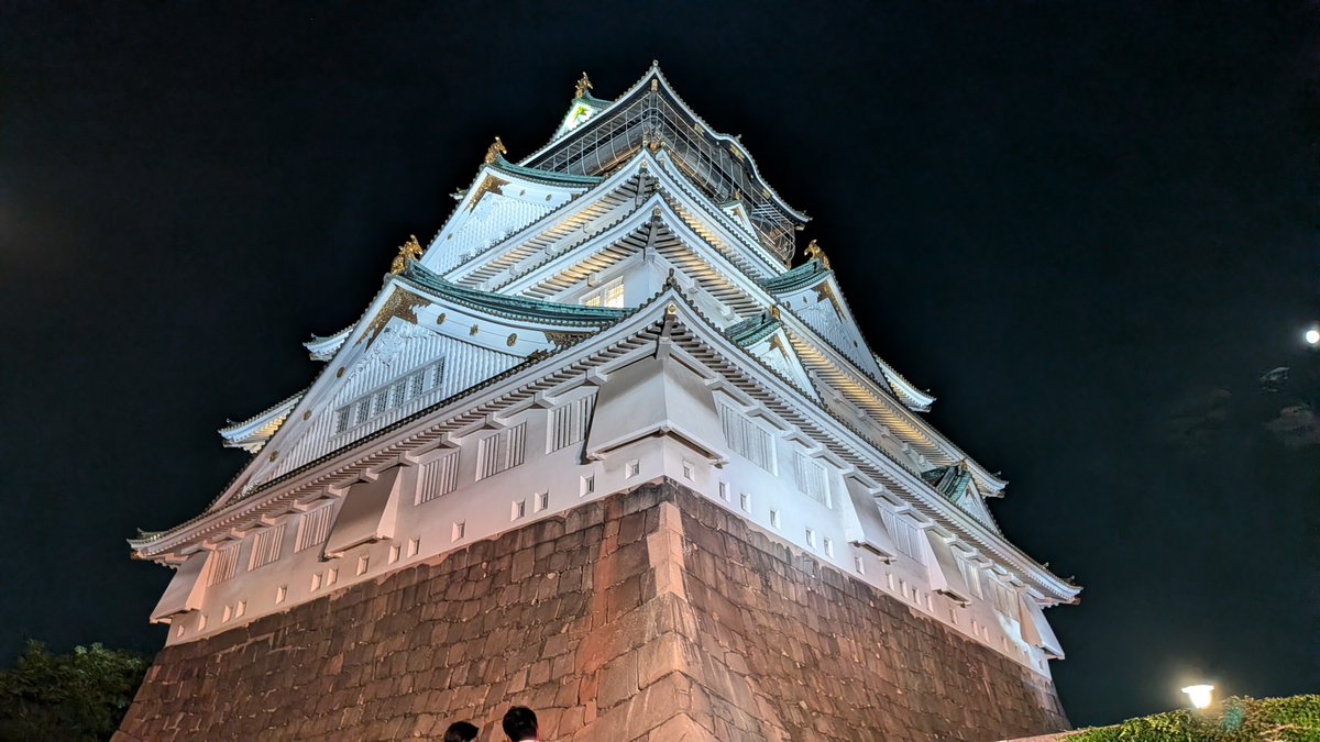 jolbars_T's tweet photo. こっちも初めてちゃんと見た大阪城 https://t.co/gVQlgKVuyh
