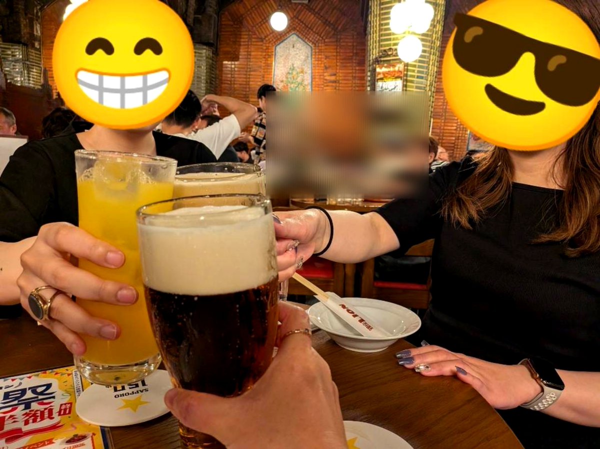 CloReco_'s tweet photo. 鉛屋ちゃんなるみちゃんと🦁さん行ってきたよ！🍻がマジ😋でした。めっちゃ楽しかったてす〜！ https://t.co/F7qLEbNeXa