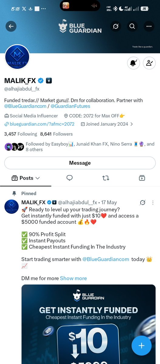 FX_DEGREE's tweet photo. @sodium_fx @xFundedAura @salees_tafare @sodi_1213 @alhajiabdul__fx @tafare_abdul Done ✅ https://t.co/ItvUZecnsK