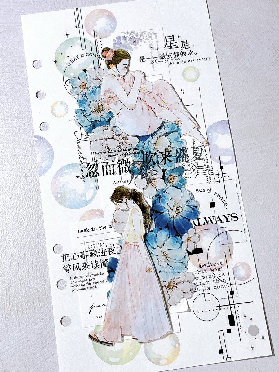 i884924's tweet photo. 今日のコラージュ🫧 https://t.co/71kSIMShZA