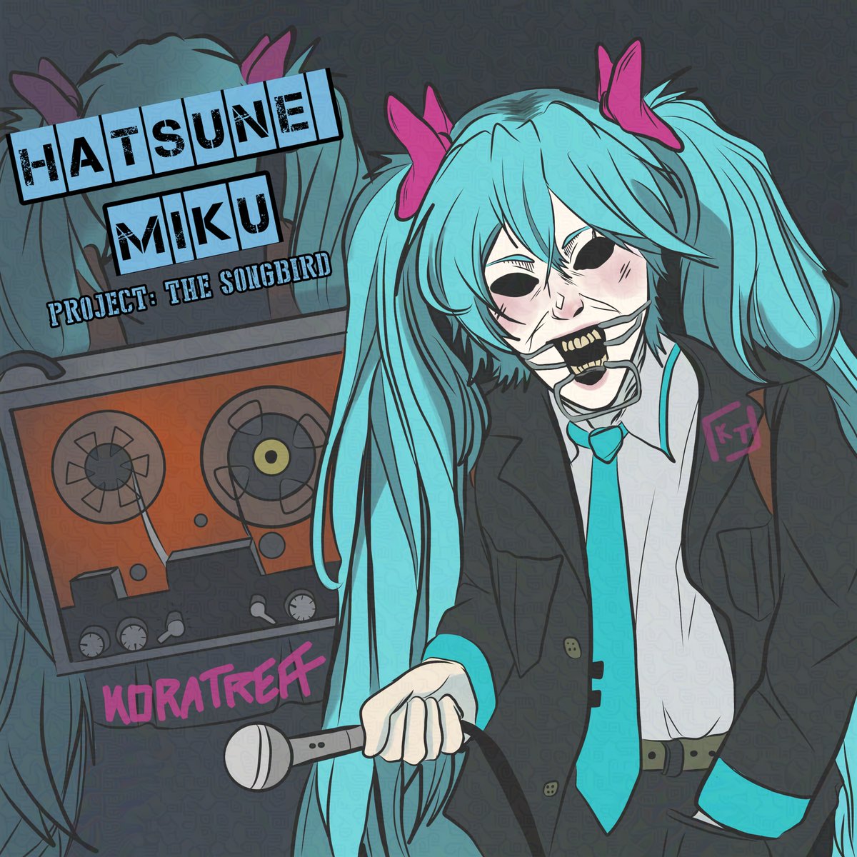 koratreff's tweet photo. Al fin mi versión de Miku ♥️
#hatunemiku #outlast #horror #drawing #sketch https://t.co/HbNBxrtnnu