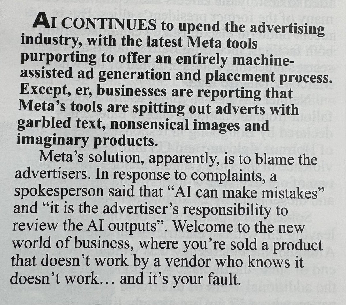 Nili14uk's tweet photo. @facebook @Meta @AIatMeta
Banned by your AI community standards bots in Dublin, no reason given and cannot find out why or contact a human. Meanwhile #Jewhate is rife on Facebook, and #marketplace continues to rip off the public! Such hypocritically LOW standards at #meta https://t.co/OfR2LPQ0Kc