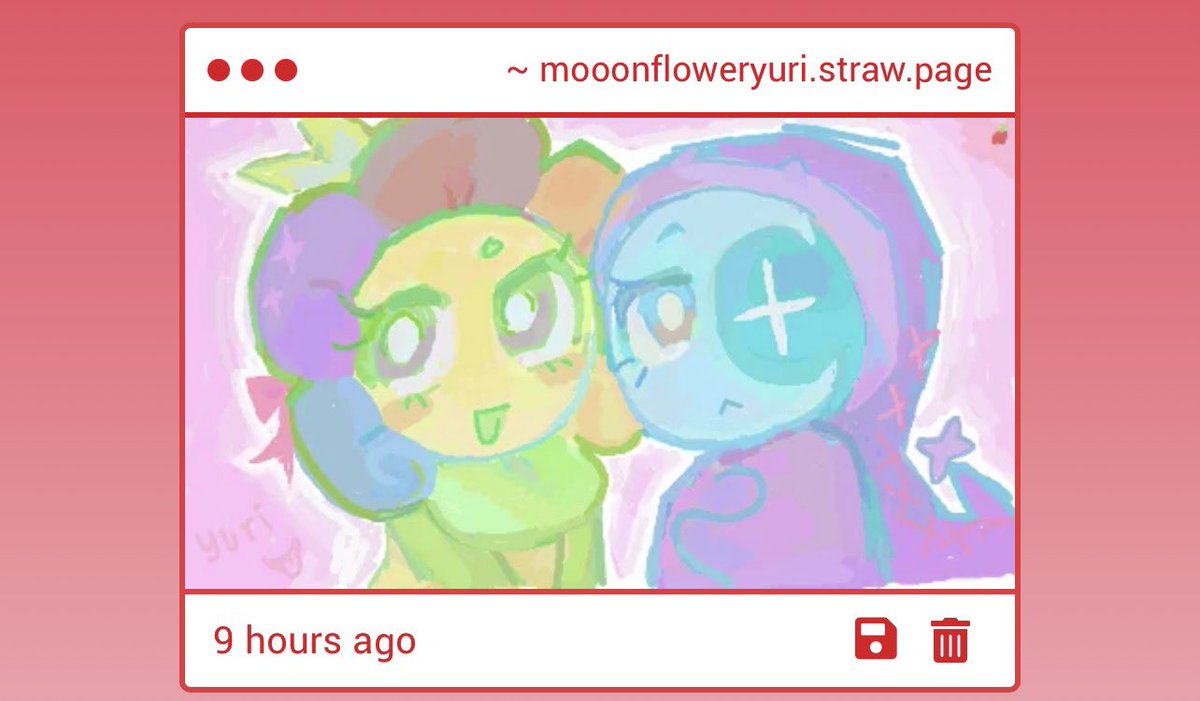 Daily moonflower yuri tweet media