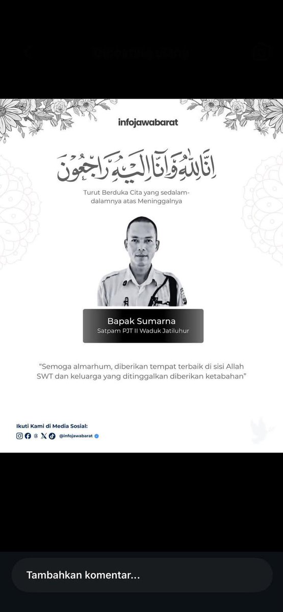 heylutfi_'s tweet photo. @ardisatriawan Innalilahi wa innailaihi rojiun 

Katanya pelaku masih anak SMP dan dalam pengaruh minuman keras.

Gak mau tahu pokoknya harus ketangkep. https://t.co/EmV6ZneGEj