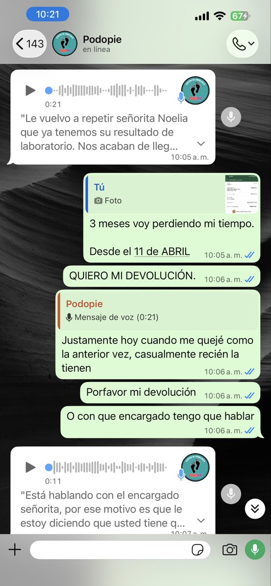 thx7kcs's tweet photo. Regale 400 bs al pedo. 
Todo por saber si me entro hongo o no a la uña. https://t.co/hCN735Jc8m
