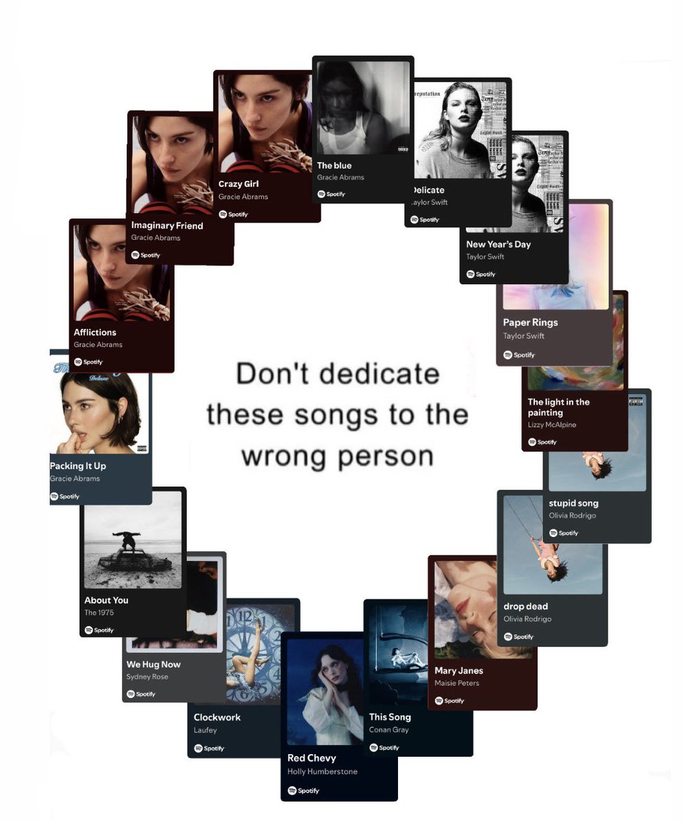 gracieabramsbg's tweet photo. Always be careful who you dedicate those specific songs to because…. https://t.co/dbHC96P3yt
