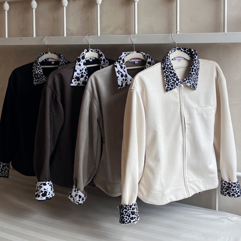 jjwamie's tweet photo. suede jacket with animal pattern, yang ngebikin kamu tetep kelihatan stand out

https://t.co/sVbYFNQkWP https://t.co/rWG20pixOu