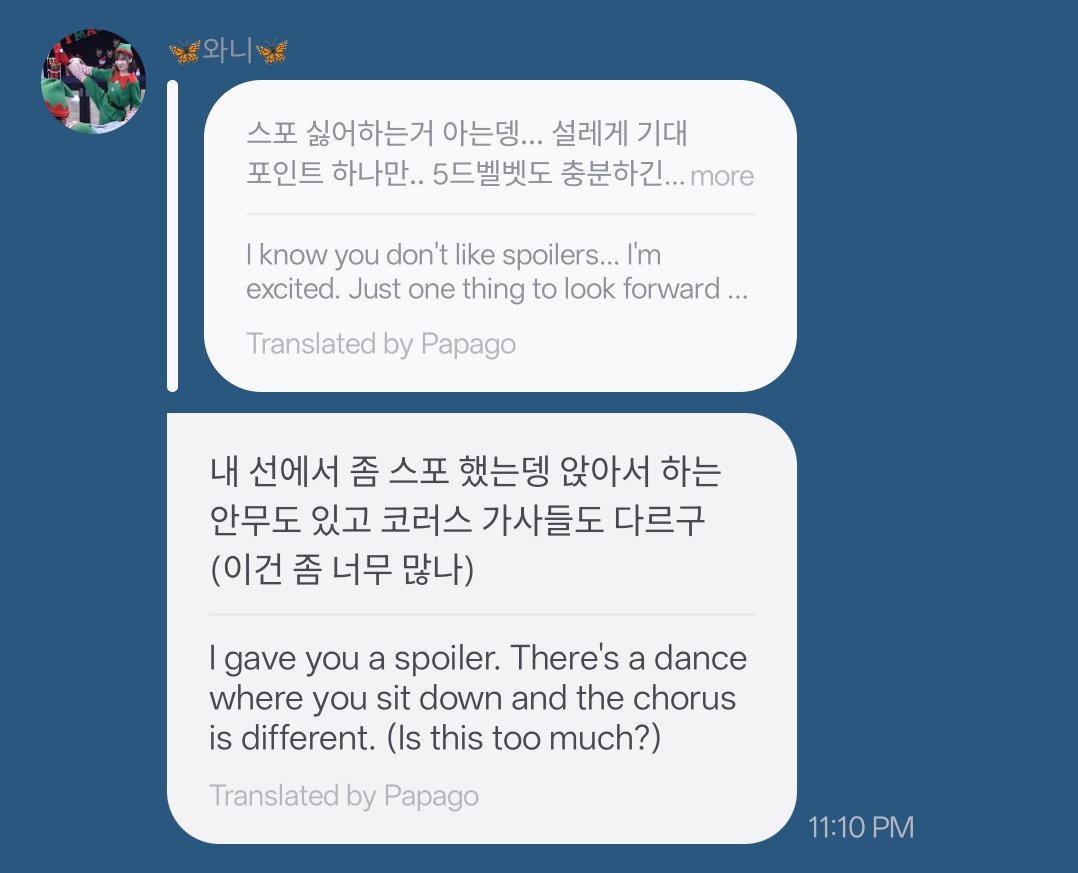 seurrene_'s tweet photo. wendy's spoiler for rv's fancon: there's a choreo where they sitting on the floor and a different lyric for the chorus?? 😀😀😀 https://t.co/LukjrLIjiH