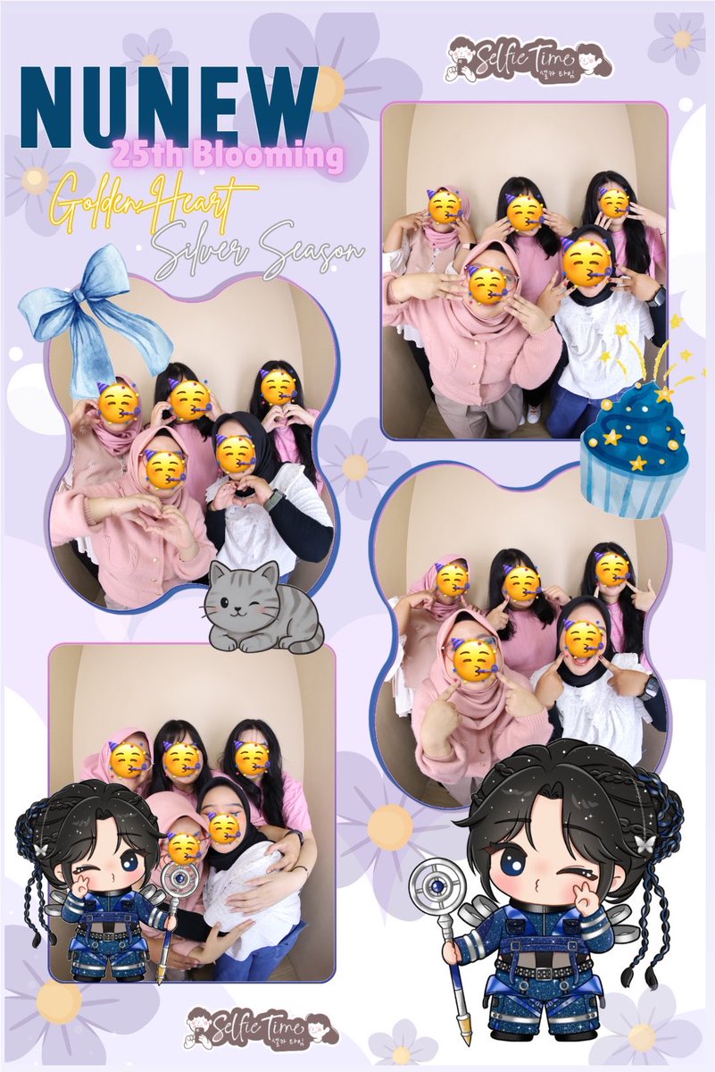 pweetypwis's tweet photo. Today we celebrate the b’day of our beautiful angel with a photoframe inspired by the NuNew 25th Blooming Golden Heart, Silver Season theme.

HBD, our precious angel! May your life always bloom with love, joy, n happiness @CwrNew 🥳🎂

NUNEW 25th BDAY
#25HBDNuNew
#NuNew25Blooming https://t.co/8VxJDF9g8r