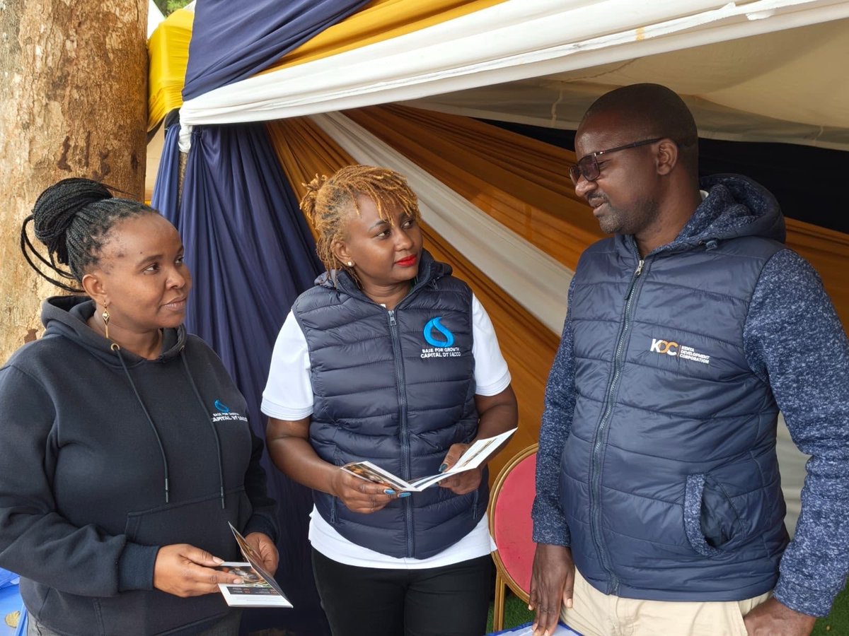 KDC_KE's tweet photo. We participated in the Meru Central Dairy Cooperative Union’s 11th Annual Dairy Farmers Field Day at the ASK Gitoro Showground in Meru County, showcasing investment opportunities and highlighting the Corporation’s role in supporting the growth and transformation of Kenya’s dairy value chain.

The event was graced by H.E. Deputy President Prof. Kithure Kindiki, accompanied by CS Hon. Mutahi Kagwe and CS Hon. Wycliffe Oparanya.

#KDC #InvestingInKenya #DairyValueChain #Agriculture #InvestmentOpportunities #SustainableDevelopment #MeruCounty @Meru_county