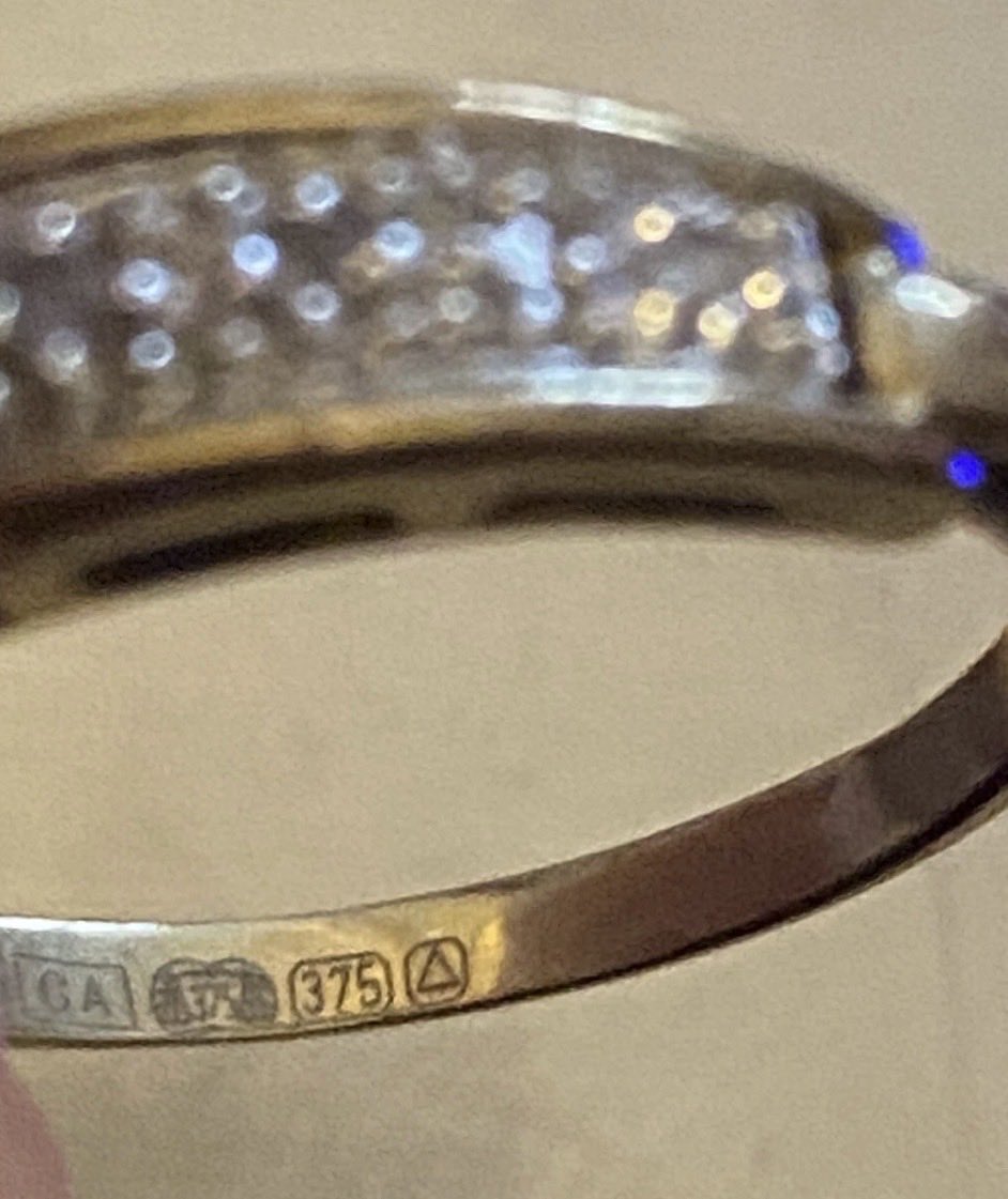 Vintage0Antique's tweet photo. Check out #Vintage #Hallmarked 9ct Yellow #Gold 8 #Diamond #Ring U.K. size J 1.81g https://t.co/M74Bmhv6Og #eBay via @eBay_UK https://t.co/KeoVwcGVuT