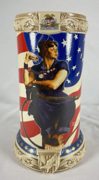 mavess301's tweet photo. Miller Norman Rockwell Rosie the Riveter Beer Stein Box COA 4th Series 2004 #RosieTheRiveter #WeCanDoIt #RosieStrong #RockTheDots #beerstein #vintage #collectorsitem #NormanRockwell #Miller
https://t.co/5avCf1i334 https://t.co/BYQ31OyuVx