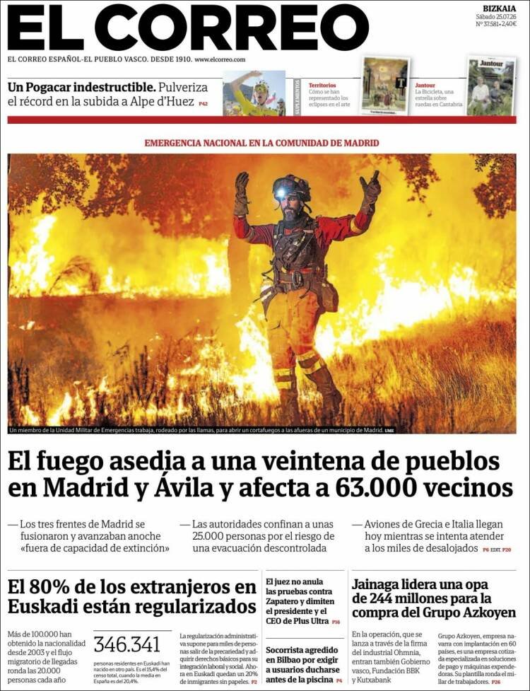 pfbarbadillo's tweet photo. A cuenta de los incendios que están arrasando Ávila, Madrid y Guadalajara, el PSOE y su banda han hallado un motivo para arremeter contra Ayuso, el PP y VOX: el negacionismo climático. 

Sigue un 🧵 con datos oficiales sobre superficie quemada, entrevistas... y algunas preguntas. https://t.co/0VDNwsdrI3